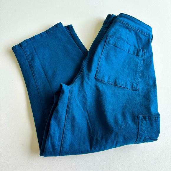 NWT Kut from the Kloth Kaya Teal Blue High Rise Pant - Picture 4 of 4